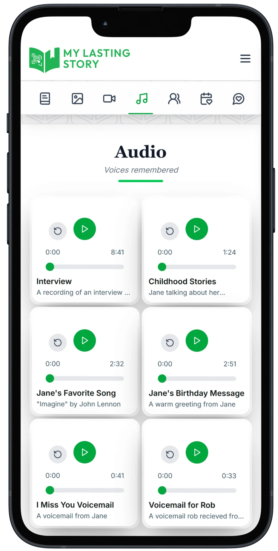 Upload Audio